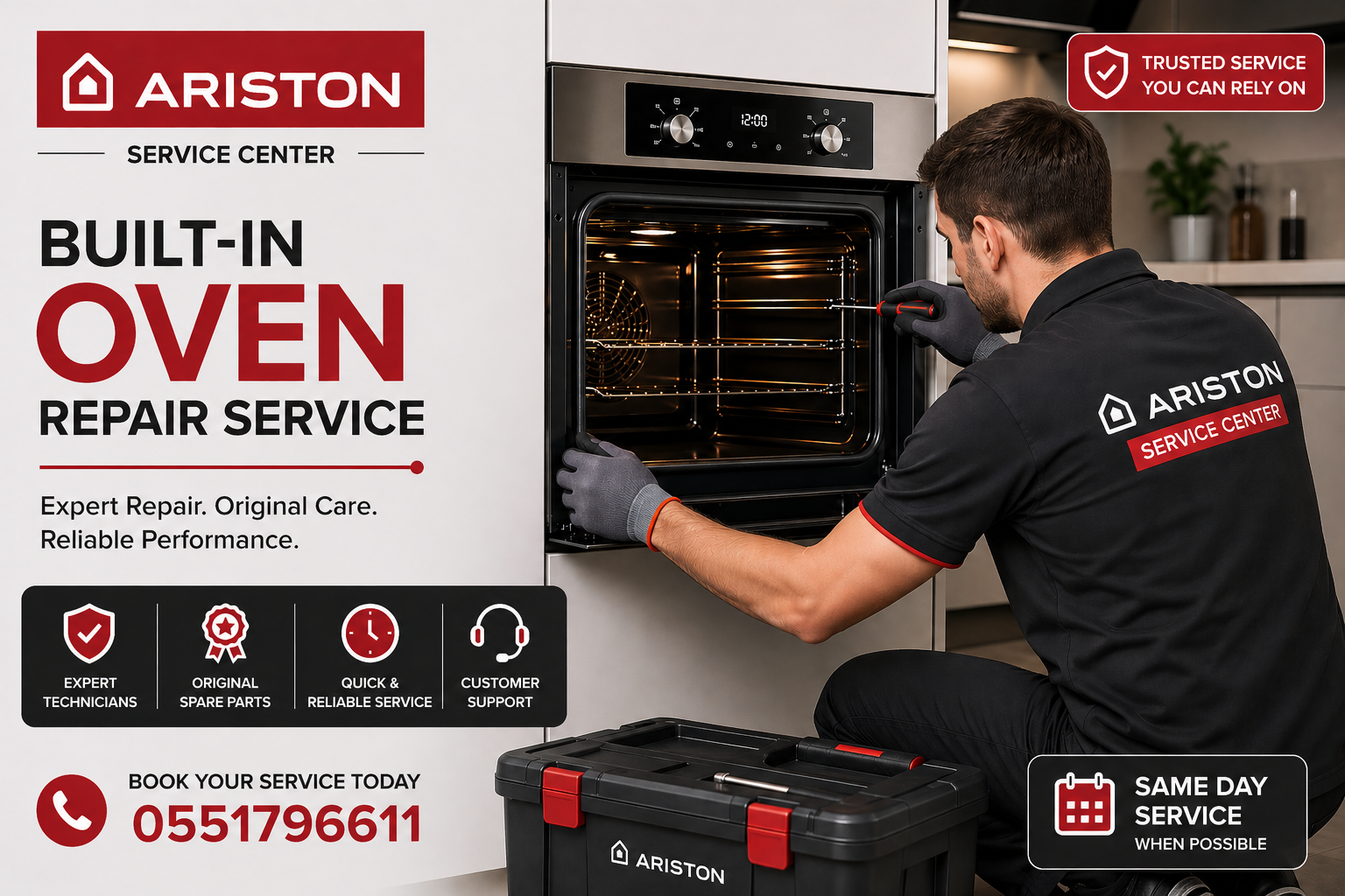Ariston Oven Repairs
